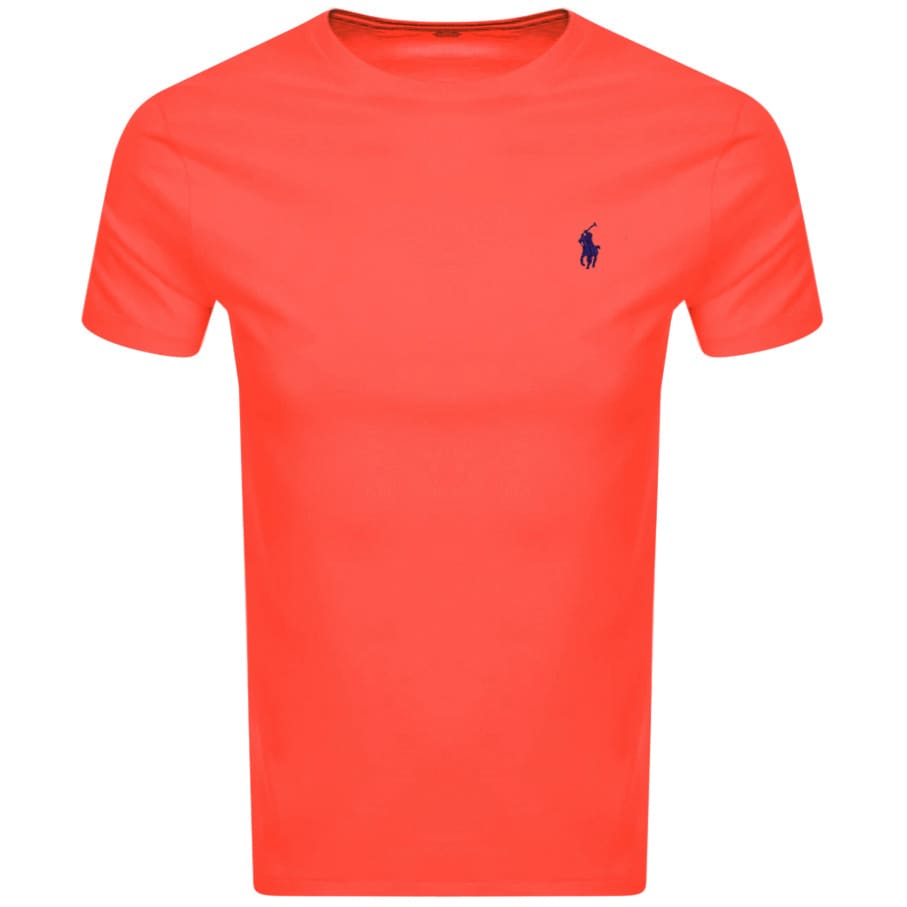 Alternative Image for ProductRalph Lauren Custom Slim Crew Neck T Shirt Red1